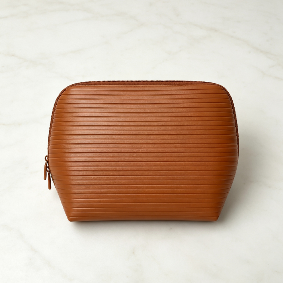 Waterproof Lay-Flat Makeup Bag Multi-Pockets