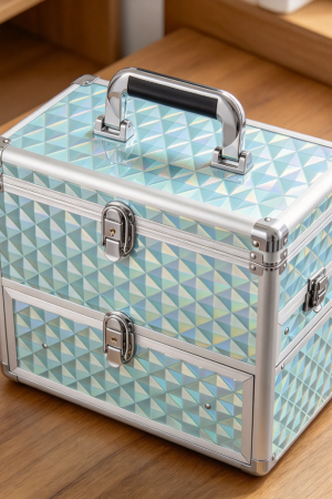 Extra Large Makeup Organizer with Drawer Mirror