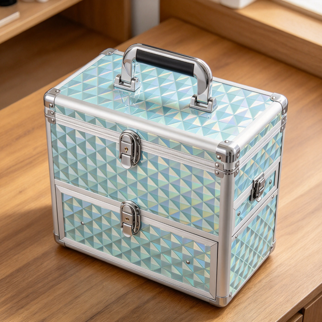 Extra Large Makeup Organizer with Drawer Mirror