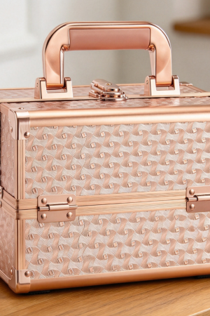 Makeup Case Organizer with Mirror