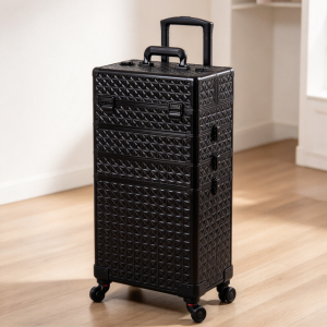 5-in-1 Aluminum Rolling Makeup Travel Case